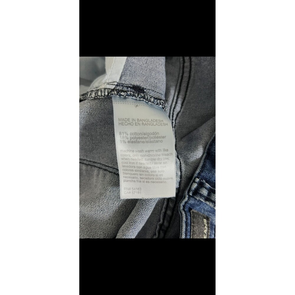 DKNY Jeans Women Denim Shorts Cuffed Stretch Blue Size 8 Casual Summer - Picture 8 of 9
